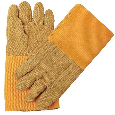 CHICAGO PROTECTIVE APPAREL Heat Resistant Gloves, PBI/Kevlar(R), PR - 19TU12|234-PBI22 - Grainger