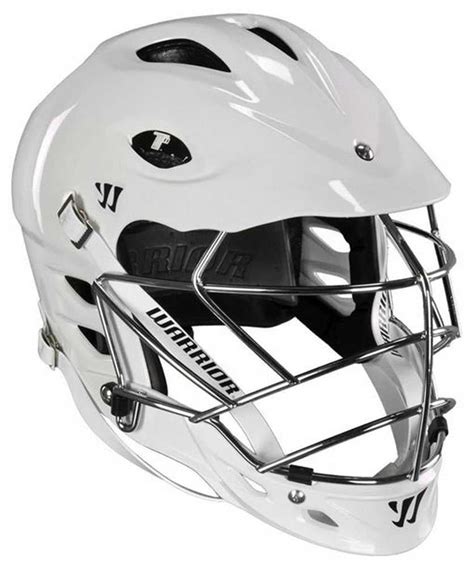 Warrior Men's Lacrosse T2 Helmet Lightweight Breathable White/Black. WarriorT2 - Walmart.com