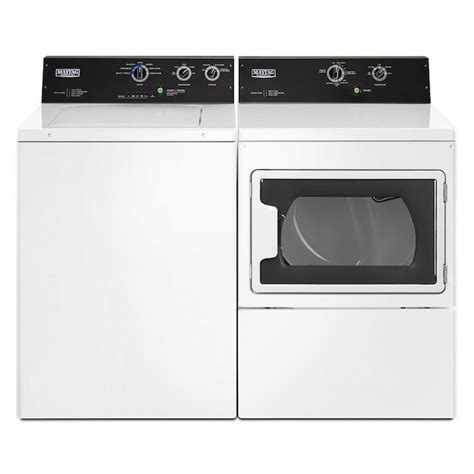 Shop Maytag Commercial Grade High-Efficiency Top-Load Washer & Electric ...