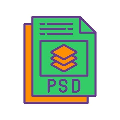 Psd File Icon Stock Illustration - Download Image Now - Design, Icon, Illustration - iStock