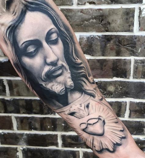 Jesus Arm Tattoo | Best tattoo design ideas