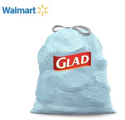 Free Glad Scented Kitchen Trash Bag Samples at Walmart