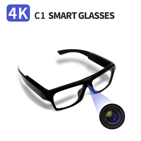 4k Camera Glasses Wearable Uhd Max 3840*2160px Spy Glasses Camera Hidden Invisible Camera ...