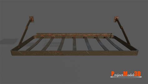 3D model Old prison bed Version 001 VR / AR / low-poly | CGTrader