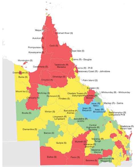 South East Qld Postcode Map - Gwerh