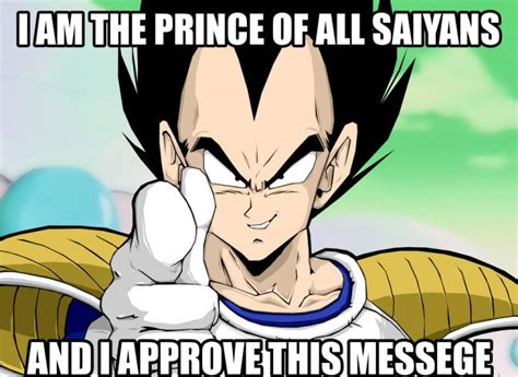 The best dragon ball super memes on Super Saiyan God Vegeta