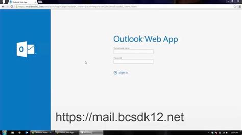 Microsoft Outlook Mail Log In