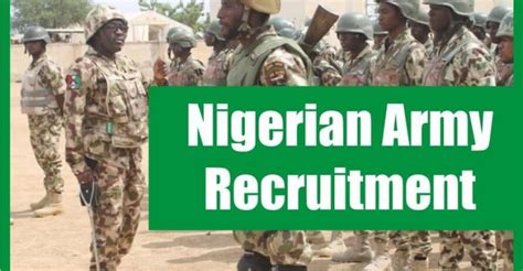 Nigerian Army Recruitment 2021 Application Form Portal