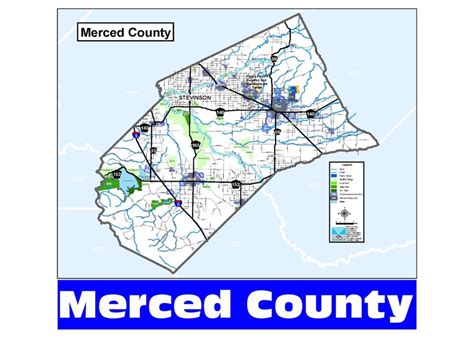 Merced County Map | Livingston CA