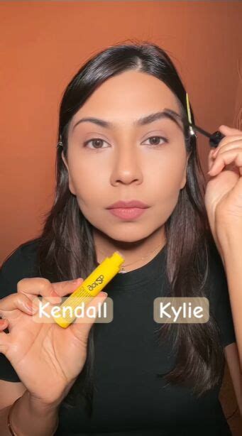 Kendall Jenner Eye Makeup Vs Kylie Jenner Eye Makeup Tutorial | Upstyle