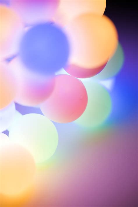 Photo of Purple and pink spheres with copy space | Free christmas images