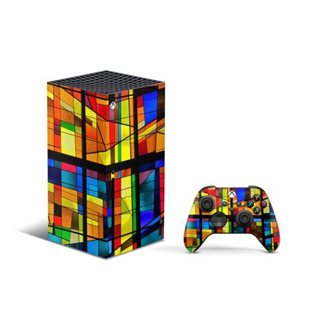 Xbox Series X Skin - Stained Glass - Culture of Gaming