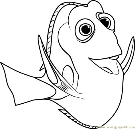 Finding Dory Coloring Pages For Your Children - Coloringfolder.com