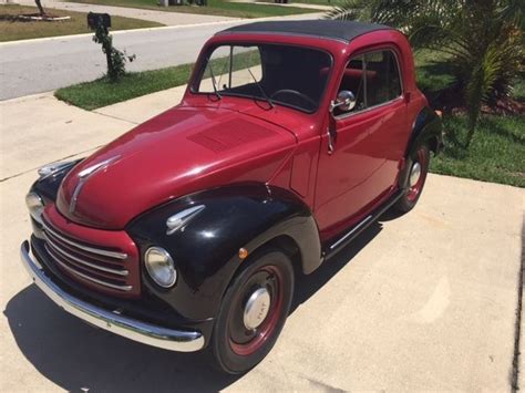 1954 Fiat 500 Topolino Convertible NO RESERVE!!! - Classic Fiat 500 Topolino 1954 for sale