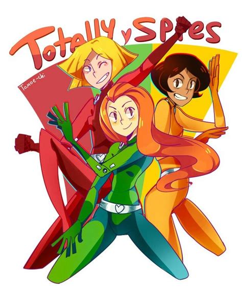 Totally Spies!!! AWESOME FAN ART | Totally spies, Cartoon, Girl cartoon