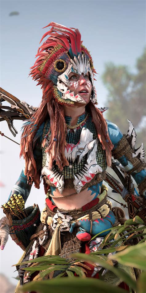 1080x2160 Horizon Forbidden West Aloy 2022 4k One Plus 5T,Honor 7x,Honor view 10,Lg Q6 ,HD 4k ...