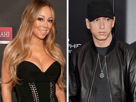 Mariah Carey Reacts to Reports Eminem Is Stressed About Her Upcoming Book