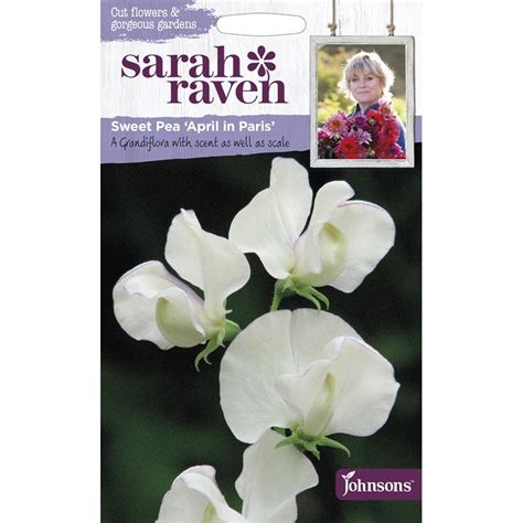 【種子】Johnsons Seeds Sarah Raven Cut flowers & gorgeous gardens Sweet Pea April in Paris スイート・ピー ...