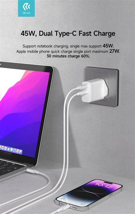 45W USB-C Fast Charger - Gara Mart