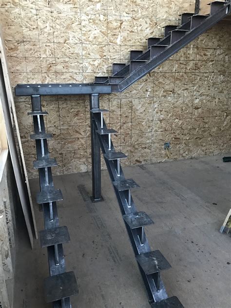 Steel stringers | Building stairs, Staircase design, Exterior stairs