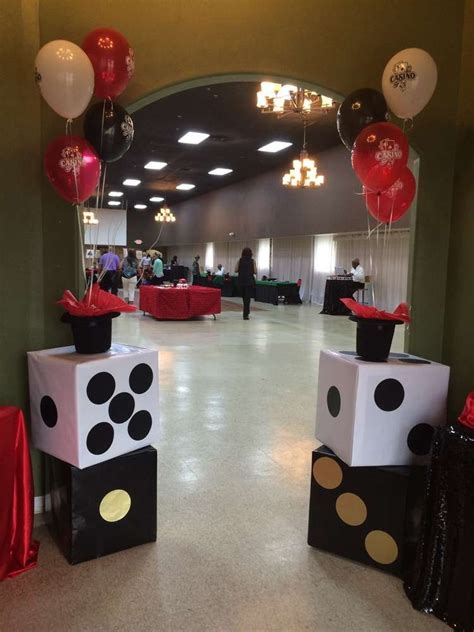 Casino themed Birthday Party Ideas | Photo 1 of 11 | Casino theme party decorations, Casino ...