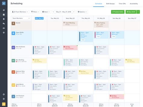 Employee Schedule Creator ⋆ Calendar for Planning