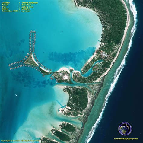 GeoEye-1 Satellite Image of Bora Bora | Satellite Imaging Corp