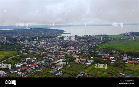 Marawi City and Lake Lanao, Mindanao Island. Marawi city and lake Lanao ...