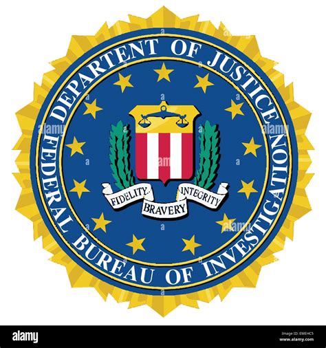 FBI Seal Stock Vector Image & Art - Alamy