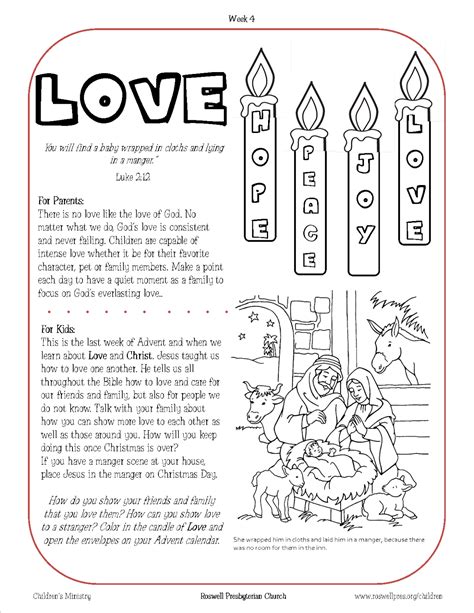 Advent Worksheets For Catholic