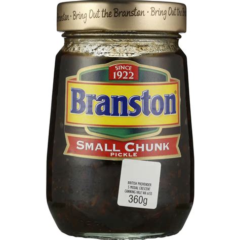 Branston Pickle Small Chunk 360g | Woolworths