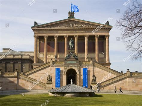 Old National Gallery Alte Nationalgalerie On Editorial Stock Photo ...