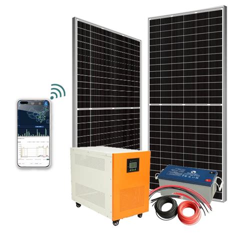 25KW Solar Power System Off Grid Panel Kit With Battery