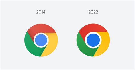 new google chrome icon reveals flatter look and finer proportions