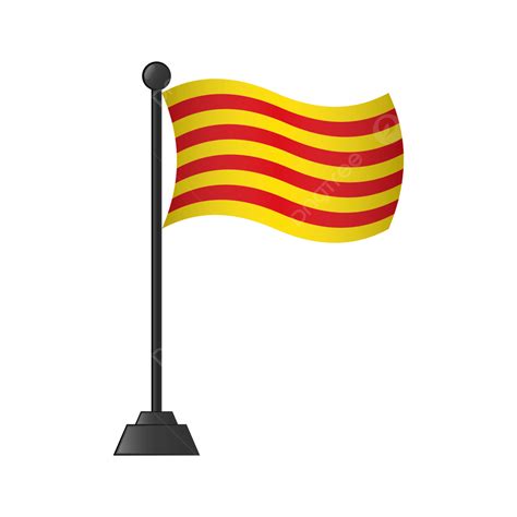 Catalonia Flag, Catalonia, Flag, Spain PNG and Vector with Transparent Background for Free Download