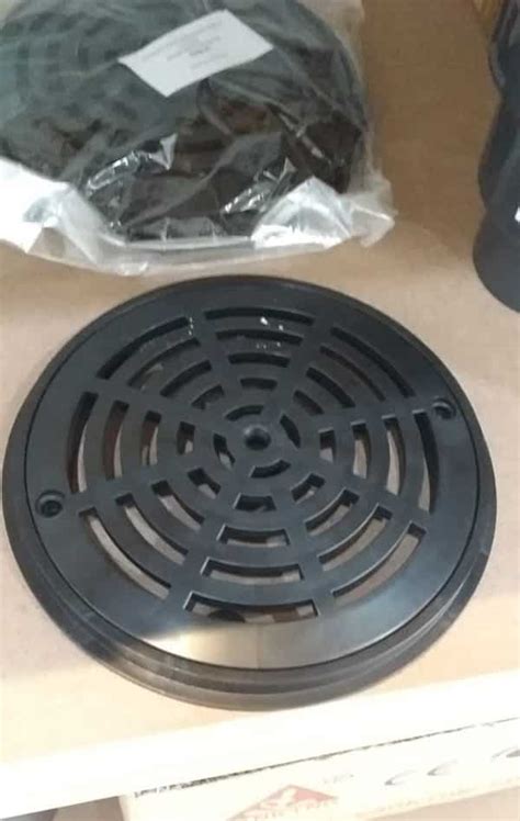 HAYWARD SP1030 MAIN DRAIN COVER 8" DIA BLACK - Nezod Pools Products Sdn Bhd