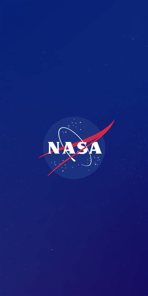 1080x2160 Nasa Logo Blue 5k One Plus 5T,Honor 7x,Honor view 10,Lg Q6 ...