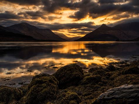 coe sunrise - First light over the Pap of Glencoe in the Scottish ...