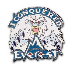 Disney Expedition Everest Pin - I Conquered Everest Yeti