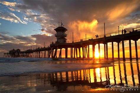 Sunset Silhouette @ Huntington Beach Pier | HB Pier at Sunse… | Flickr