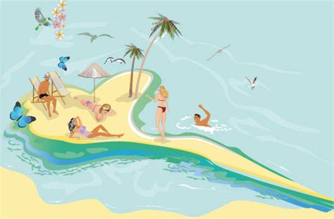 40+ Jamaica Beach Backgrounds Stock Illustrations, Royalty-Free Vector ...