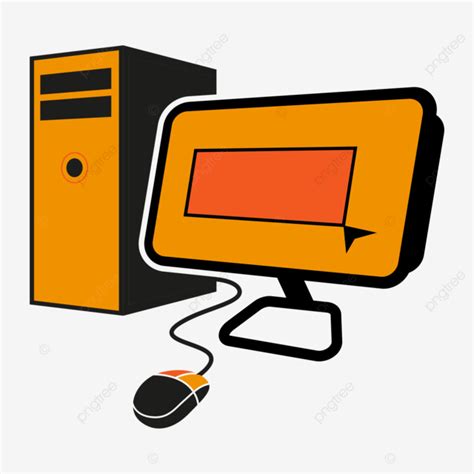 Desktop Computer Icon Vector Logo, Desktop Pc, Desktop Computer Vector ...