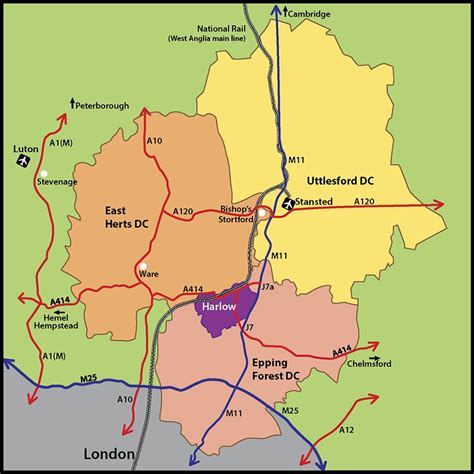 Harlow Council: Local Development Plan - 2: ISpatial Context