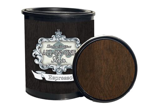 Espresso ALL-IN-ONE Stain for wood, leather and painted surfaces, 32oz