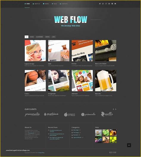 Free Printing Press Website Templates Of 20 Best Web Design Wordpress Templates & themes ...