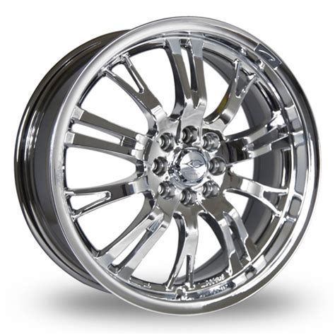 League 190 Alchemist Chrome 17" Alloy Wheels - Wheelbase