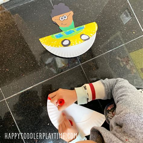 Rosa Parks Rocking Bus Craft - HAPPY TODDLER PLAYTIME