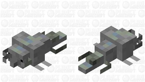 realistic silverfish Minecraft Mob Skin