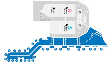 Miami Airport Map (MIA) - Printable Terminal Maps, Shops, Food, Restaurants Maps | Tripindicator