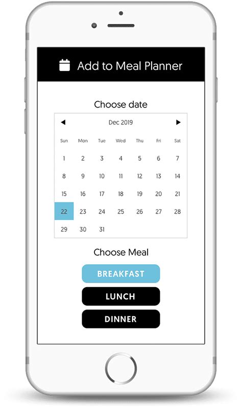 Meal Planner | Calorie Counter | The Fitness Chef